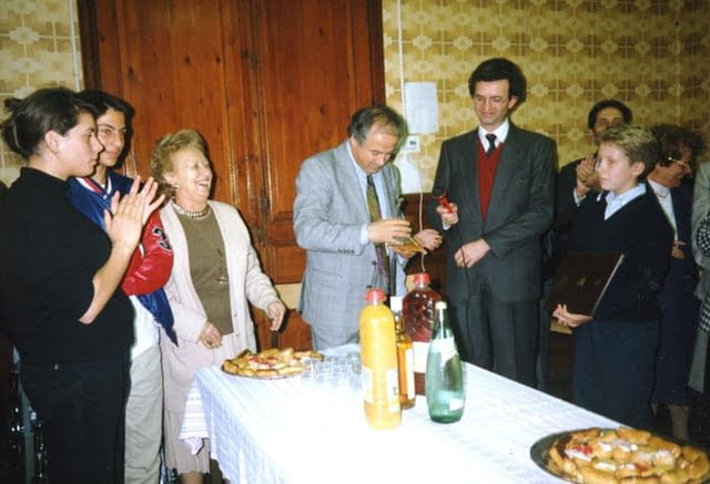 Cérémonie en l'honneur de Andrée Pellissier le 13 Novembre 1990