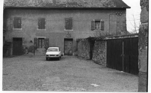 Prebytère de Douvaine où l'abbé ROSAY acceuillit de nombreux juifs