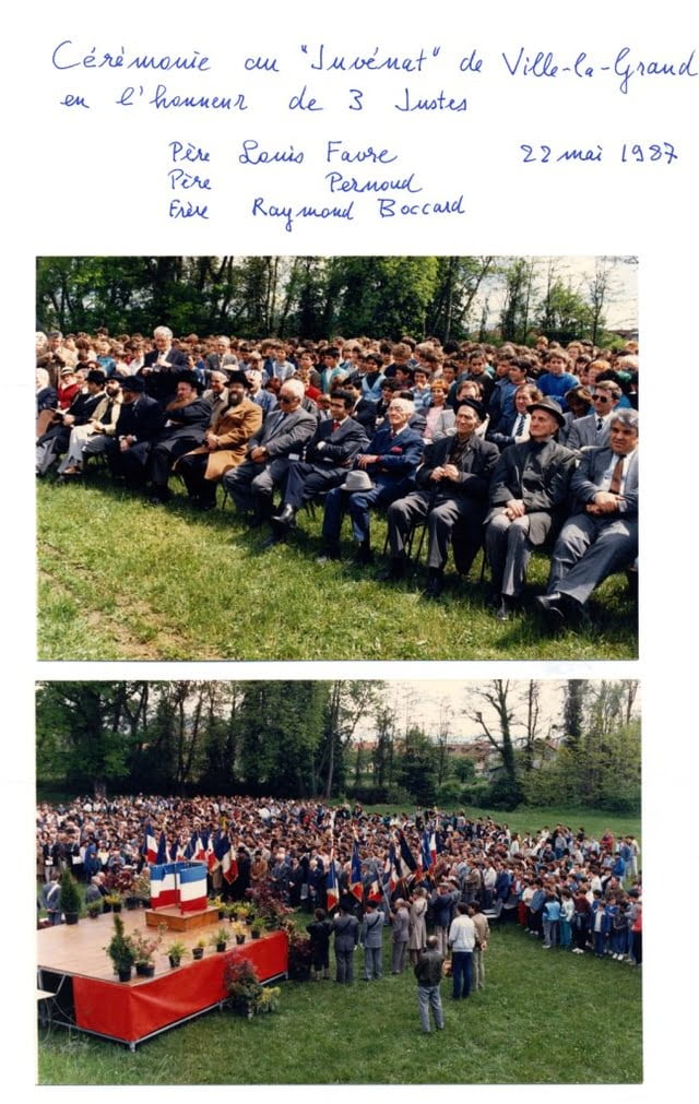 Cérémonie du 22 mai 1987