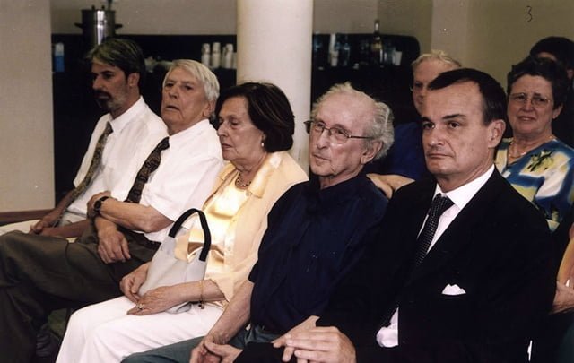 Cérémonie le 24 mars 1985 Yad vashem Jérusalem