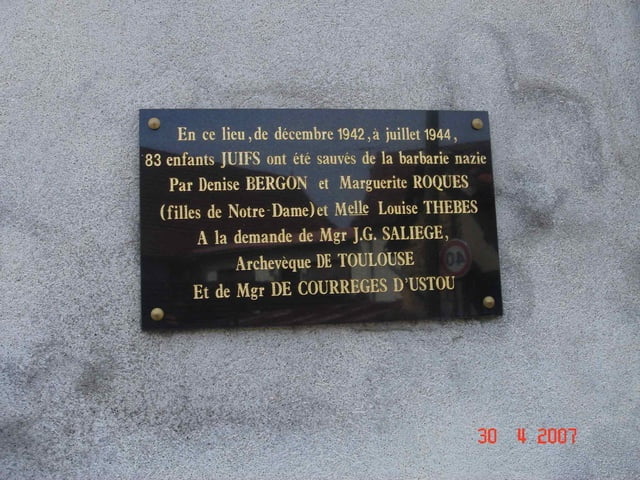 Plaque mémoire