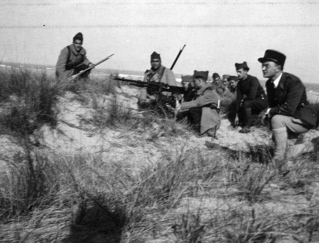 Le Barcarès en janvier 1940