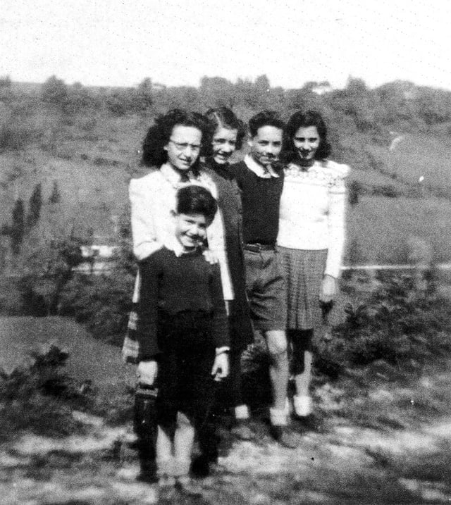 DE G A D JOSETTE GERCHENZON, MADELEINE BOUCHEREAU, JACQUES RENVERSADE ,SIMONE GERCHENZON,ALBERT ROUSSO 