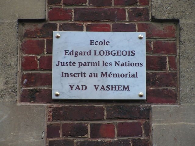 Photo de la plaque