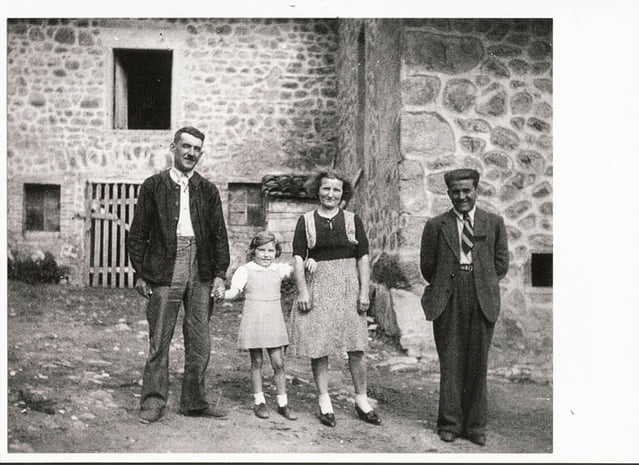 Louis IrèneLéa et Roger Petit 1956