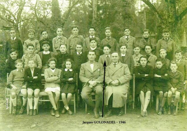 Jacques Goldnadel classe Emile-Maupas à Vire 1946