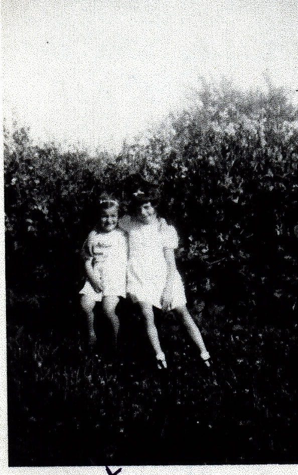 Odette en 1942, une des enfants sauvées