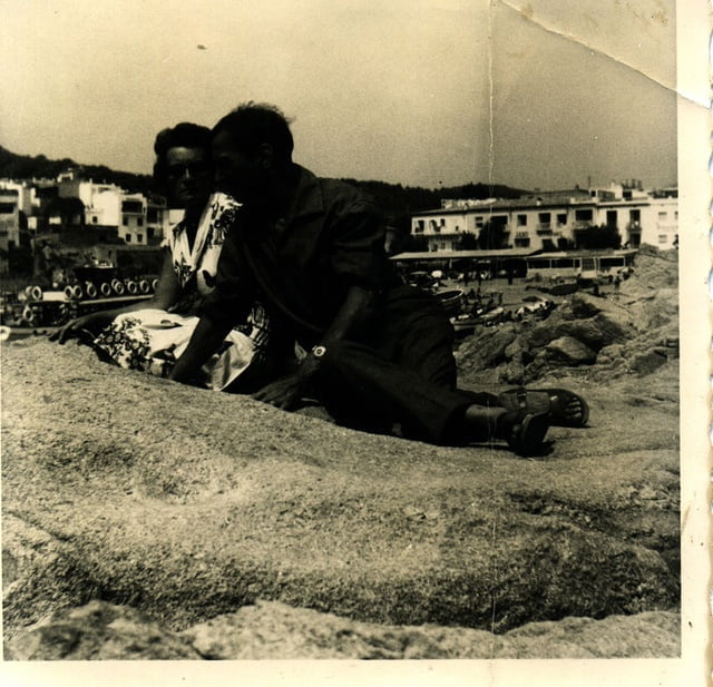 Pierre DREUILHE & sa femme Suzette