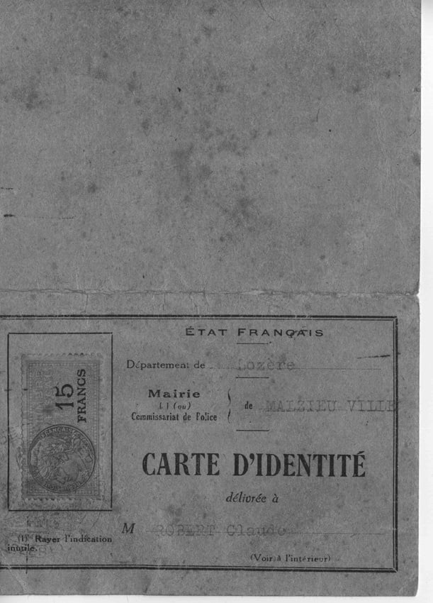 Carte d'identité 1