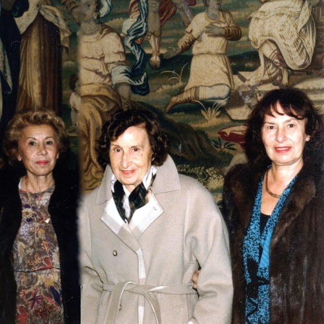 Gaby Ganon, Linda sa mère et paulette sa soeur, les personnes sauvées