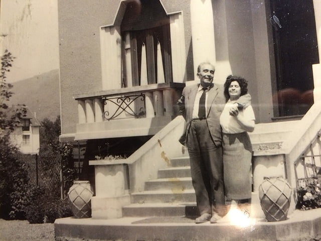 Joséphine Rios et son mari Simon Cohen