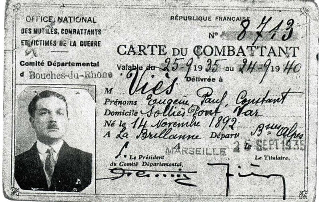 Carte de combattant