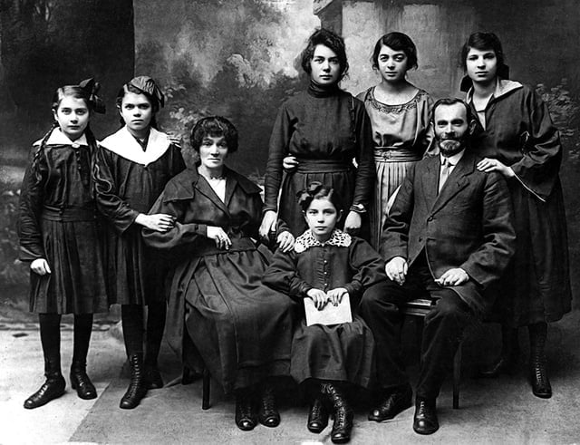 La famille Zyk en Pologne