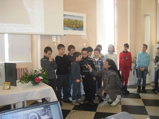 Les enfants de l'école Nazareth