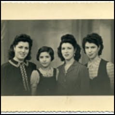 Marie Louise, Michel, Antoinette et Lydie Christiane Tendero