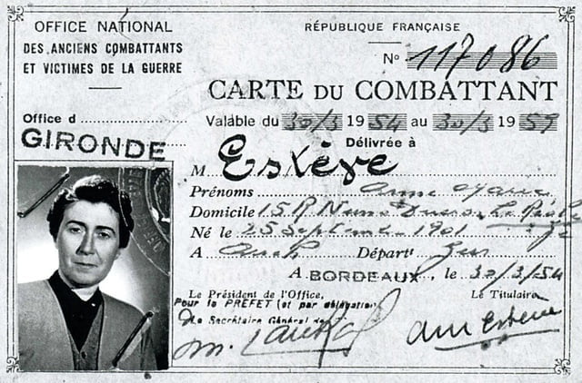 Carte de combattant