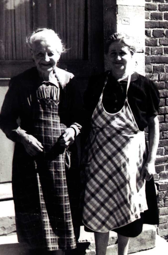 Amélie Mergoux et Ernestine Desplanque