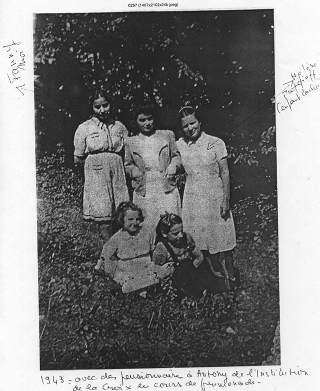 Les enfants cachés par le Père Théomir DEVAUX