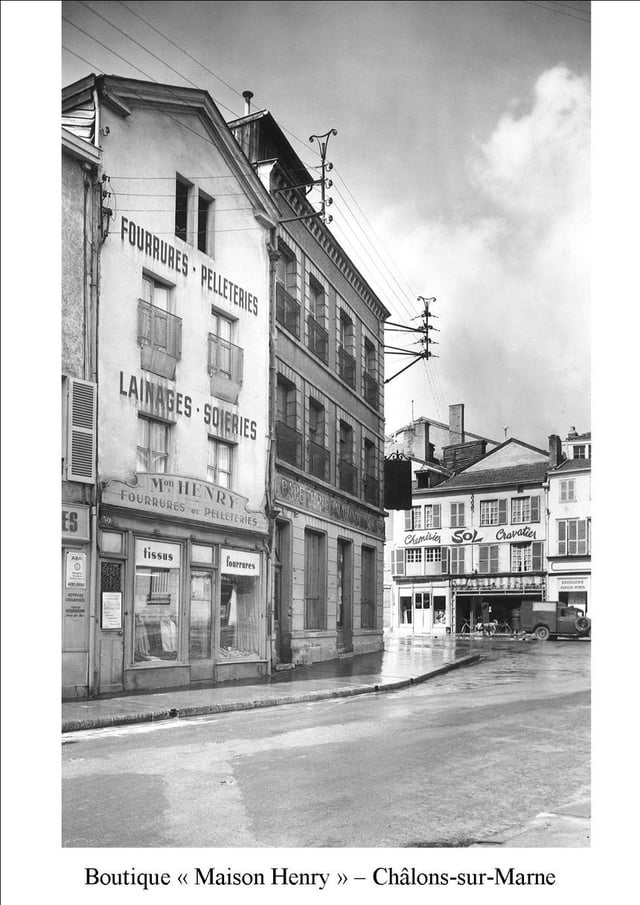 Le commerce d'Henri Bachmann © Radio France - Avec l'autorisation de Jacques Bachmann