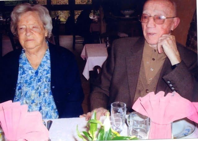 Anne -Marie PAVOT et son mari