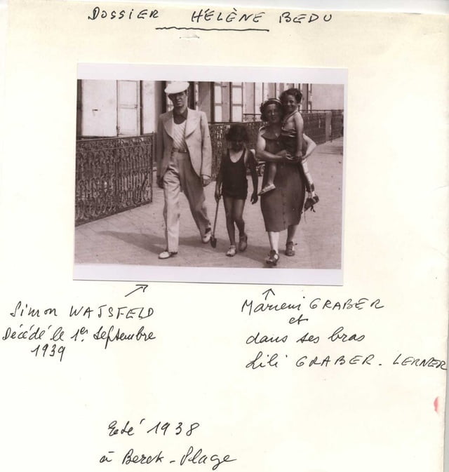 Eté 1938 à Berek village