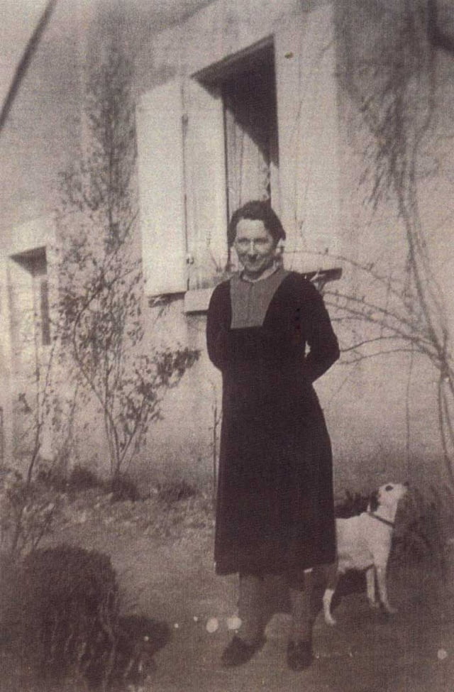 Henriette Beaudiot en 1943