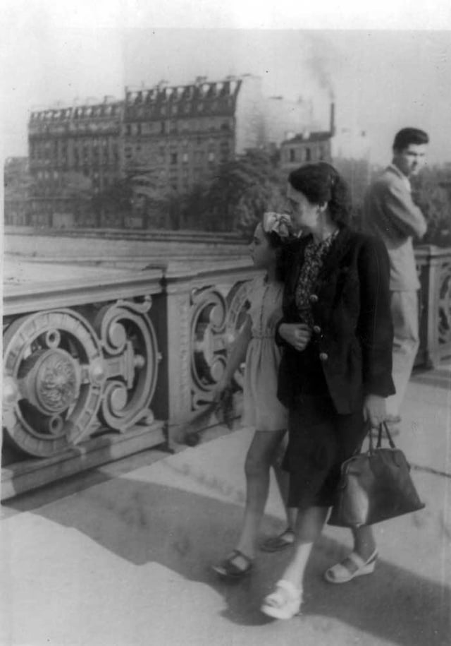 Danielle Amon et Lucienne Caruel