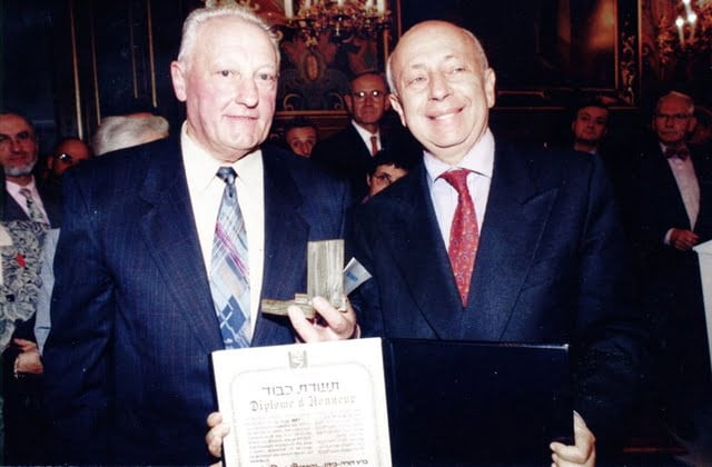 Hôtel de ville orléans avec l'Ambassadeur d'israël en France
