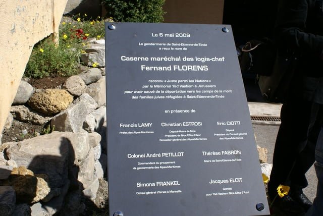 Plaque commémorative