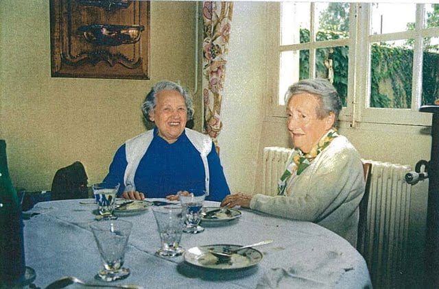 Fernande Szajewicz et Denise Jousse le22/08/1988