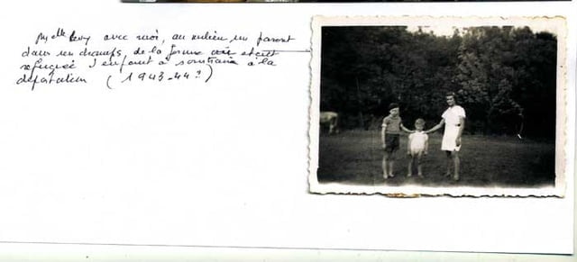 melle LEVY avec André Cherioux