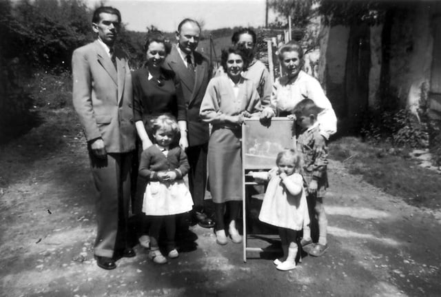 Marie-Louise et sa mère Marie-Berthe Durand