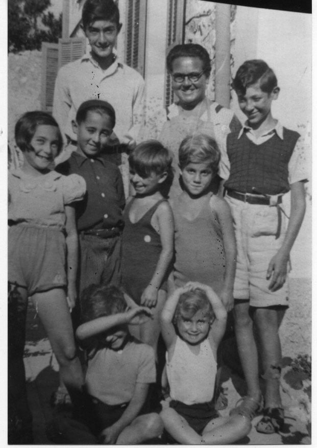 Jeanne, Guy et Eliane