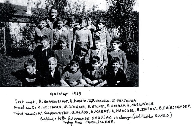 Photo des enfants cachés