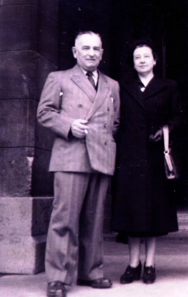 M. & Mme GIBRAT au mariage du témoin