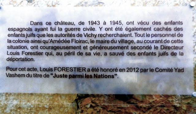 Plaque commémorative
