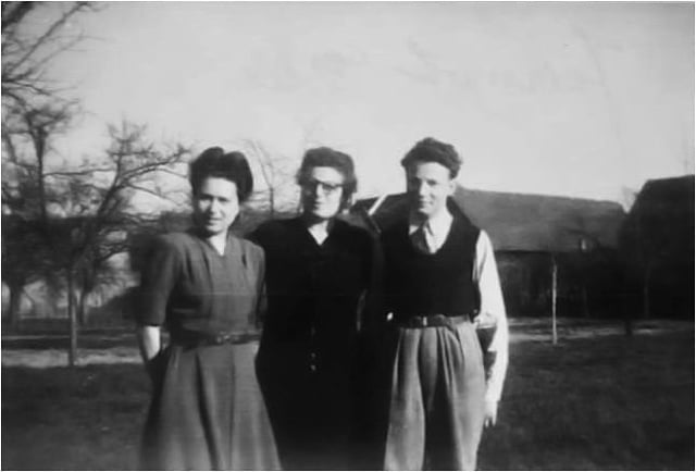 Walter-Simon HAHN-Sa tante maternelle Paula BAER  Sa cousine  Ellen BAER