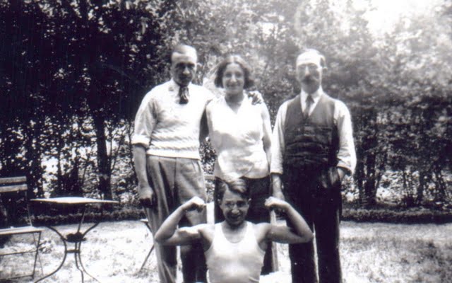 Famille Ebenstein Simon déporté à Auschwitz décédé en 1943, son épouse Germaine