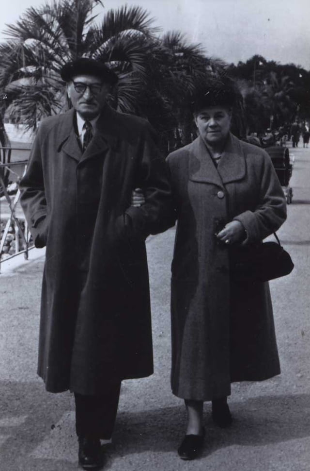 Après guerre Jean et Hélène TETE