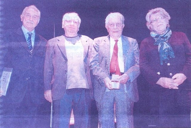 Les perosnnes sauvées lors de la cérémonie des Quenu