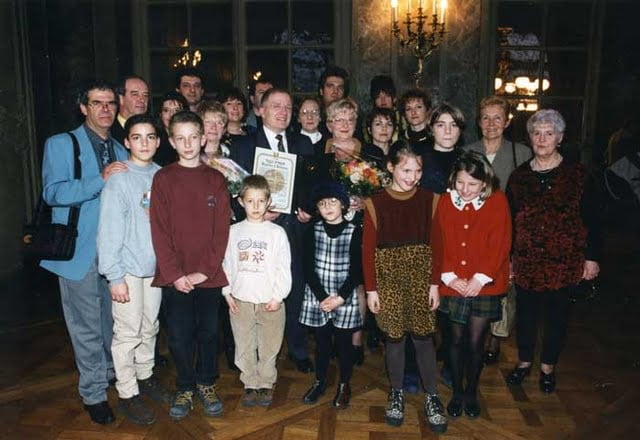 Famille THOURON - remise médaille des justes