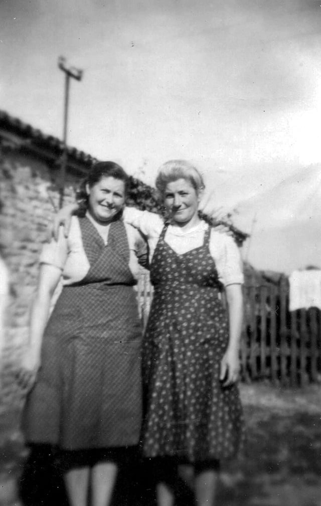 Marthe Rouhaud et son amie Héloïse Chasseriau