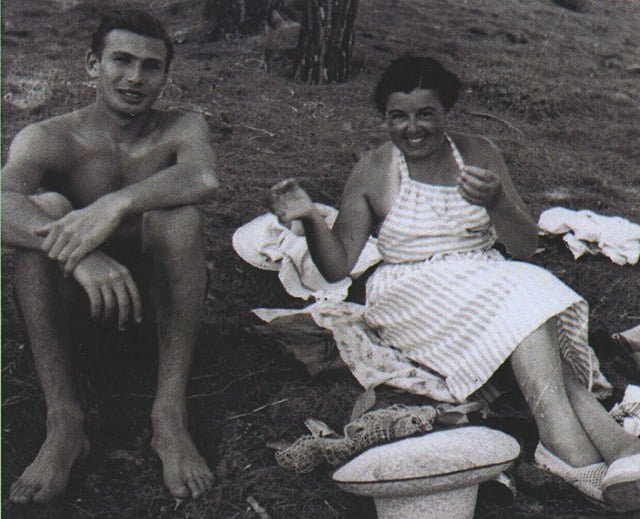 Madeleine De Lattre avec Jacques Kogan