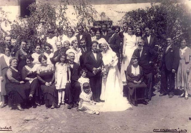 Mariage de Roger et Thérèse Breton