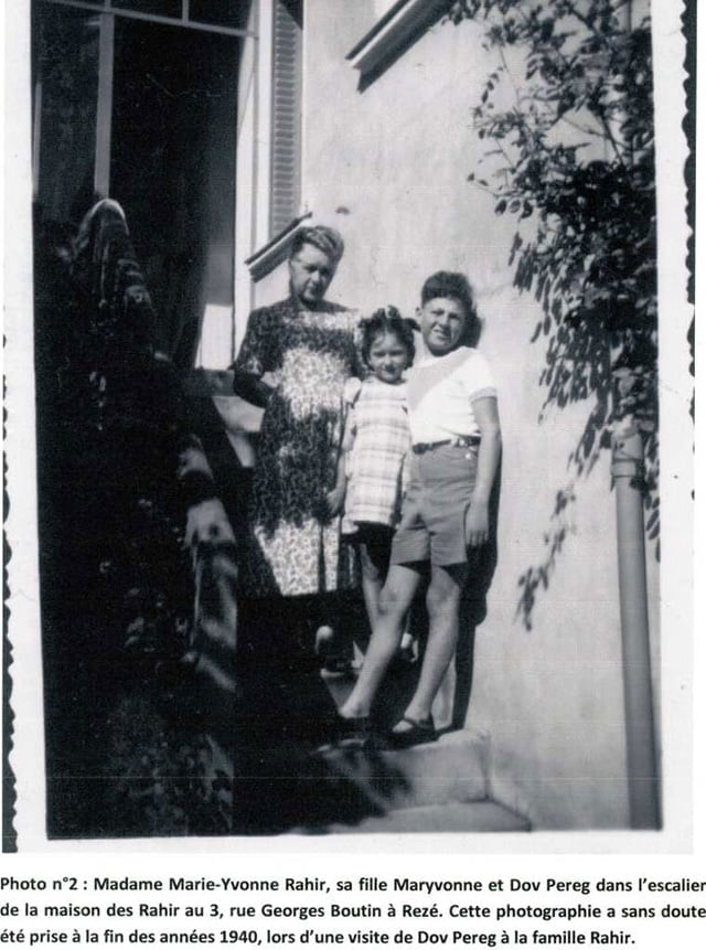 Dov Pereg et Marie-Yvonne et Marivonne