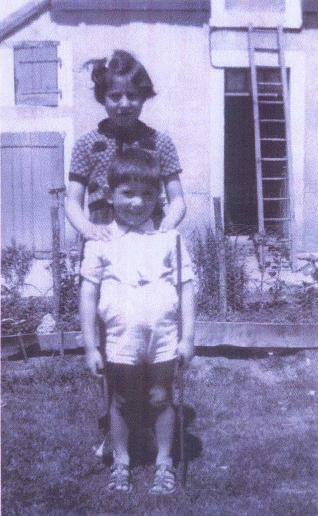 Solange et Lazare au Village de Claire