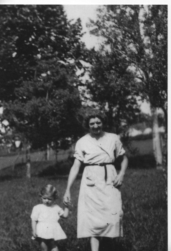 RORATO Blanche et son fils Gérard sous l'occupation