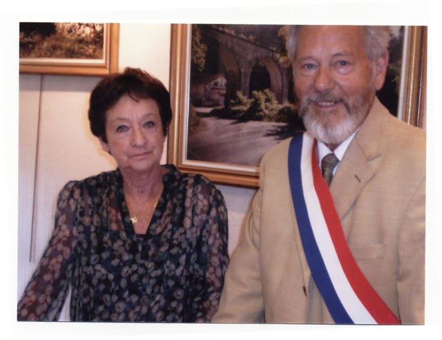 7 juillet 2009 cérémonie FUNE, le Maire et Edith Moskovic 