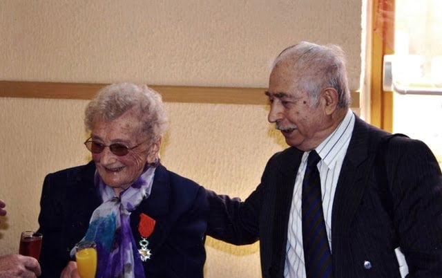 9 avril 2011 Suzanne Ménard avec Marcel Trajster