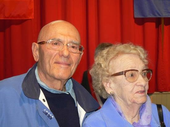 Gisèle Degrenne-Chaumont et son époux